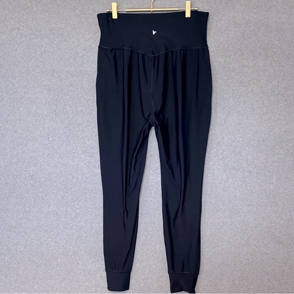 Old Navy***Active Powersoft Loose Fit High Waist Go-Dry Women Jogger Pant L Blue - Picture 3 of 9